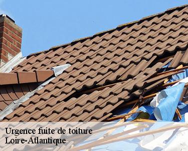 Urgence fuite de toiture Loire-Atlantique