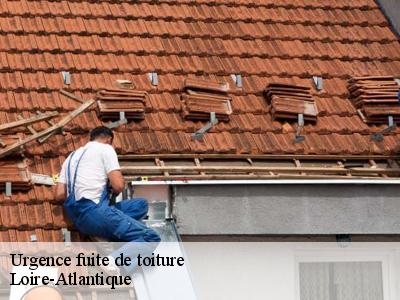 Urgence fuite de toiture Loire-Atlantique 