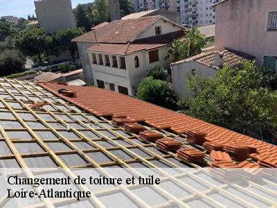 Changement de toiture et tuile Loire-Atlantique 
