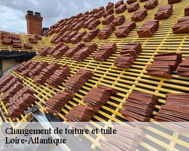 Changement de toiture et tuile Loire-Atlantique