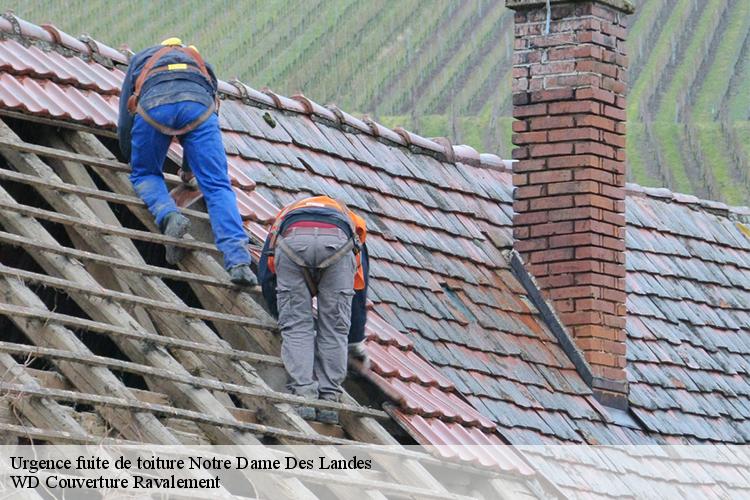 Urgence fuite de toiture  notre-dame-des-landes-44130 WD Couverture Ravalement