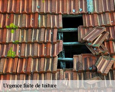 Urgence fuite de toiture