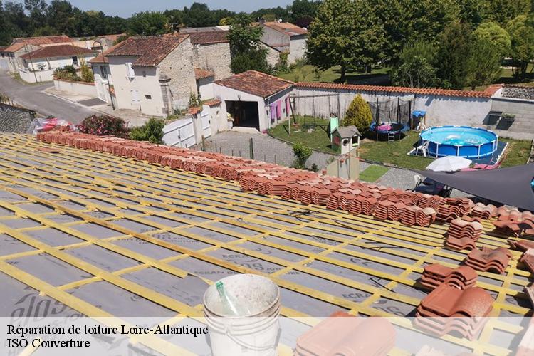 Réparation de toiture 44 Loire-Atlantique LM Couverture