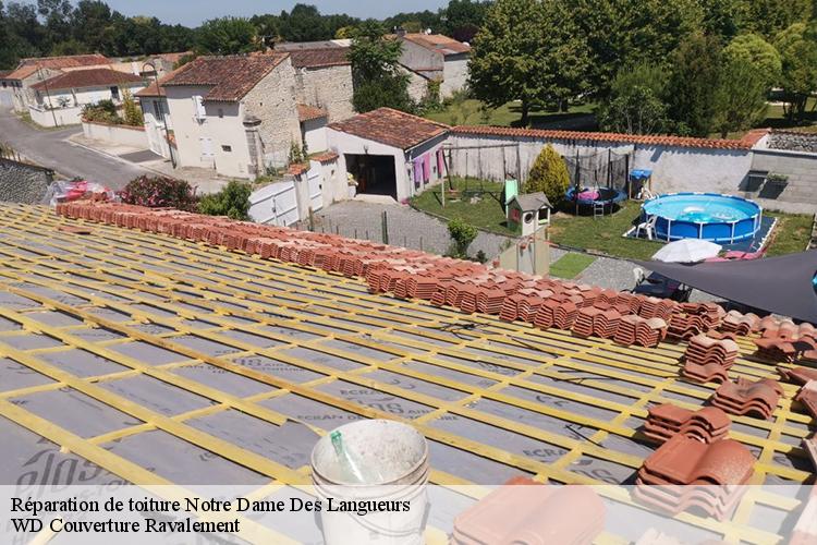 Réparation de toiture  notre-dame-des-langueurs-44440 WD Couverture Ravalement
