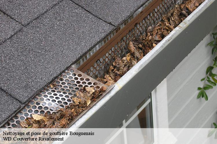 Nettoyage et pose de gouttière  bouguenais-44340 WD Couverture Ravalement