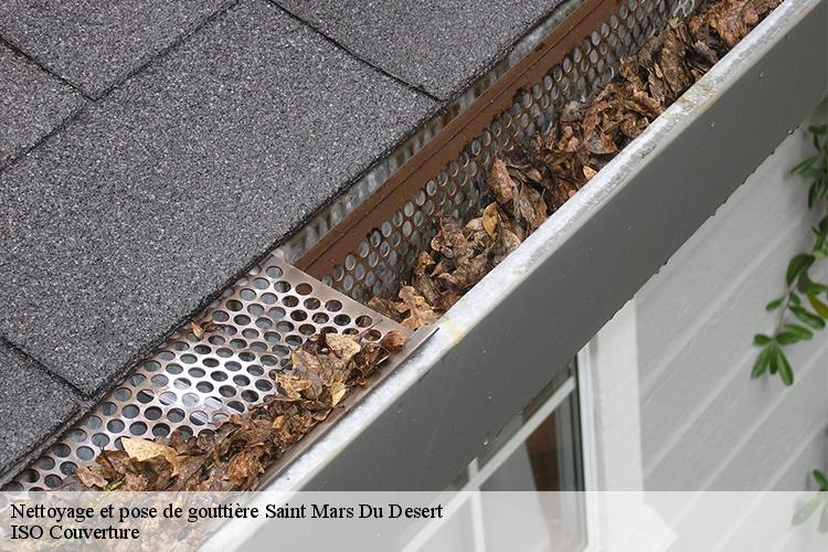 Nettoyage et pose de gouttière saint-mars-du-desert-44850 LM Couverture