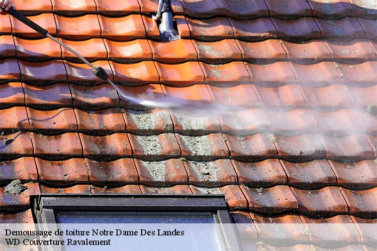 Demoussage de toiture  notre-dame-des-landes-44130 WD Couverture Ravalement