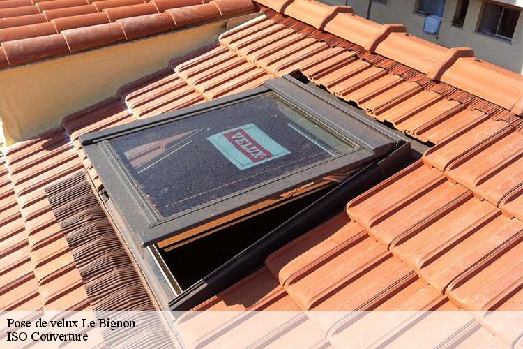 Pose de velux le-bignon-44140 ISO Couverture